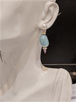 Orecchini Koliè 925 Donna in Argento Acquamarina OR LIVELY 10 KOLIE' 925 - OR LIVELY 10 KOLIE' 925